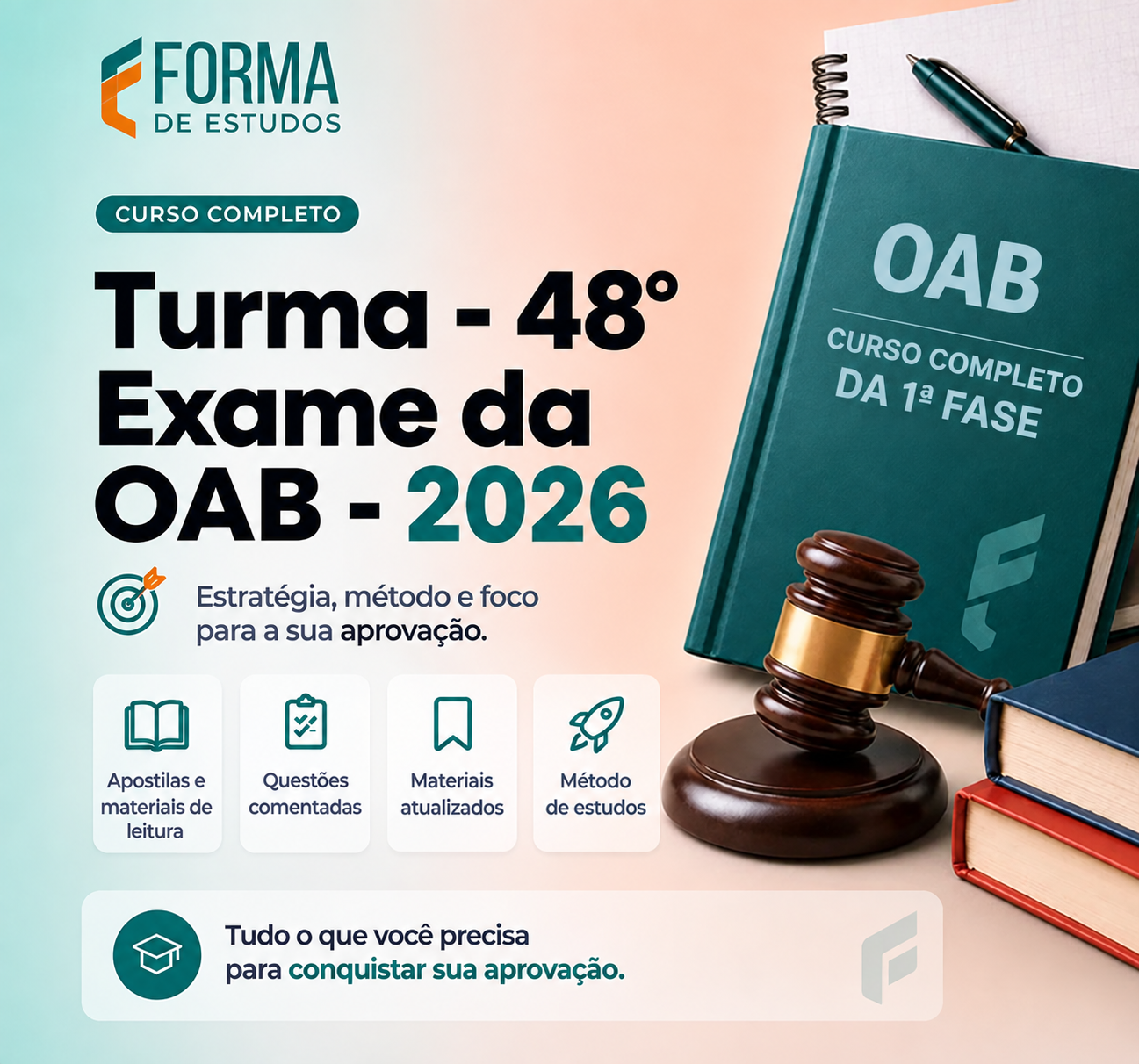 Turma 1a Fase do 48° Exame da OAB - 2026